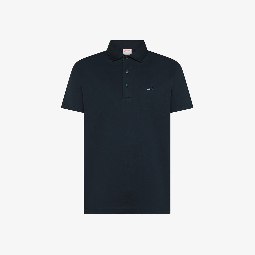 SUN68 - A36133 - POLO JERSEY MERCERIZED S/S