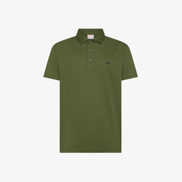 SUN68 - A36133 - POLO JERSEY MERCERIZED S/S