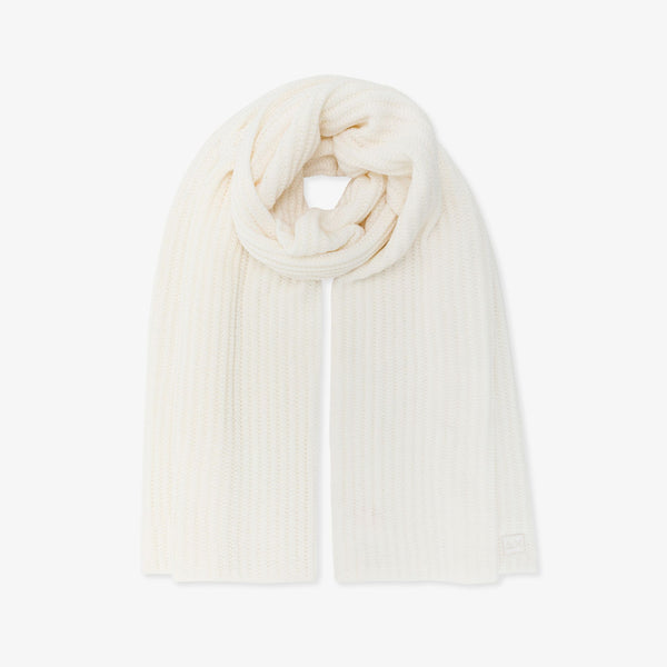 SUN68 - C45104 - SCARF THICK KNIT BIANCO PANNA