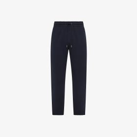SUN68 Sweatpants Basic Fleece Navy Blue