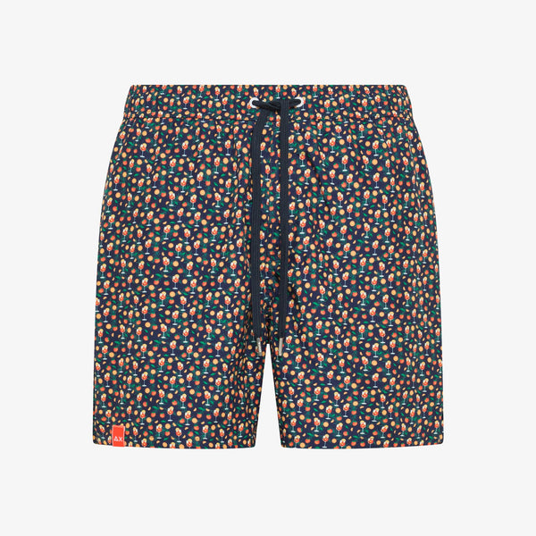 SUN68 - H36110 - SWIM PANT SMALL PATTERN