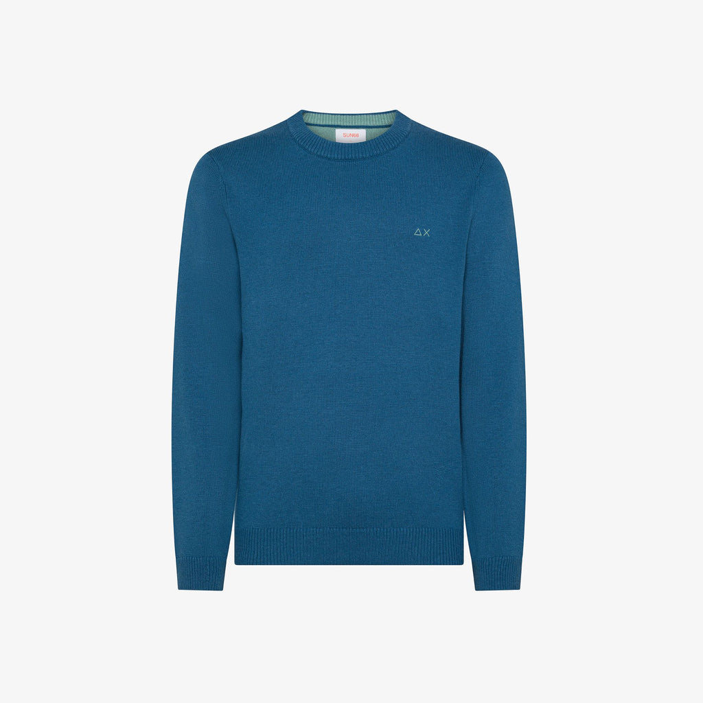 SUN68 - K45110 - SWEATER WARM L/S AVIO SCURO