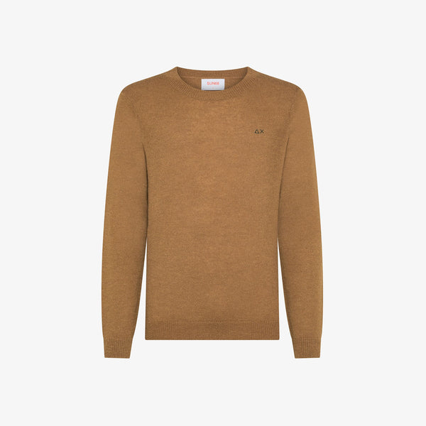 SUN68 - K45118 - SWEATER ALPACA L/S DESERTO