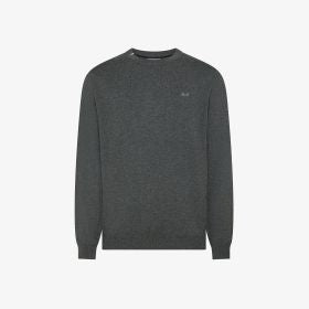 SUN68 Sweater Basic L/S Grigio Scuro