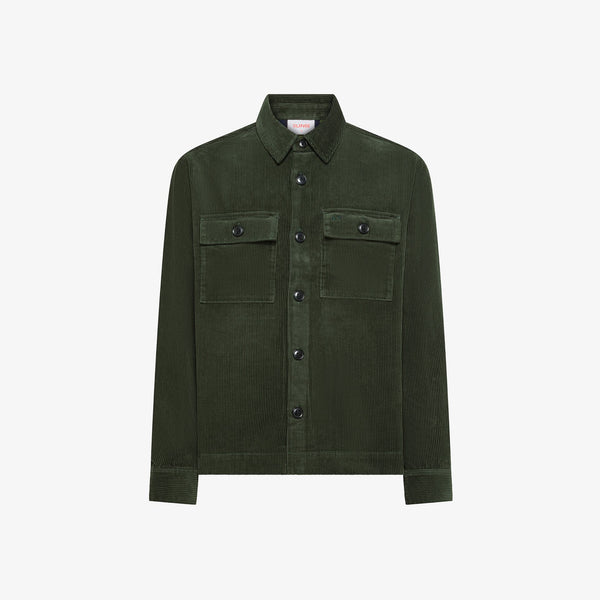 SUN68 - S45111 - OVERSHIRT CORDUROY MILITARE SCURO
