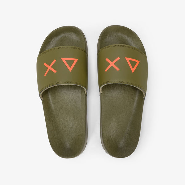 SUN68 - X36110 - SLIPPERS LOGO