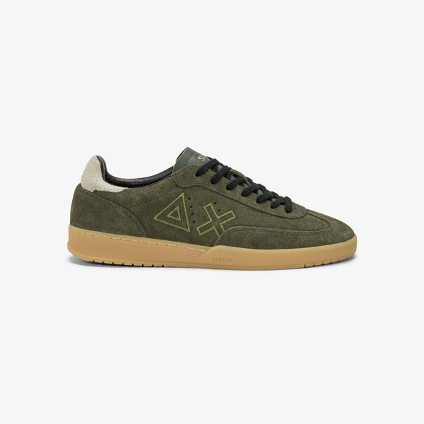 SUN68 - Z45140 - CALIFORNIA SUN SUEDE MILITARE SCURO