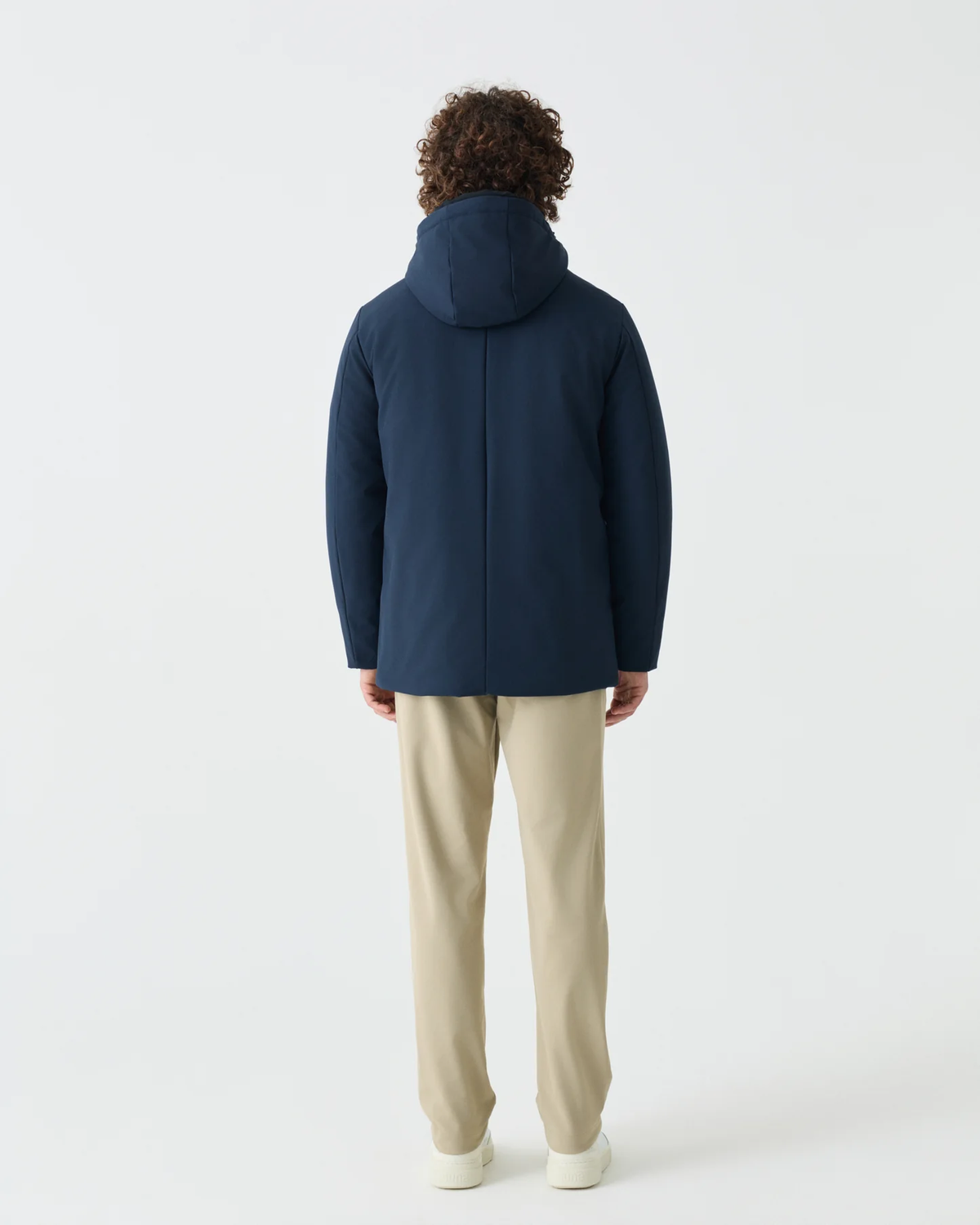 SUNS GBS73026U Lagos Hooded Dark Blue - vista posteriore